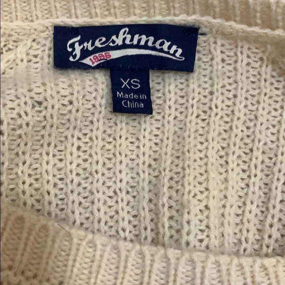 Freshman Cream Sweater - Picture 3 of 3